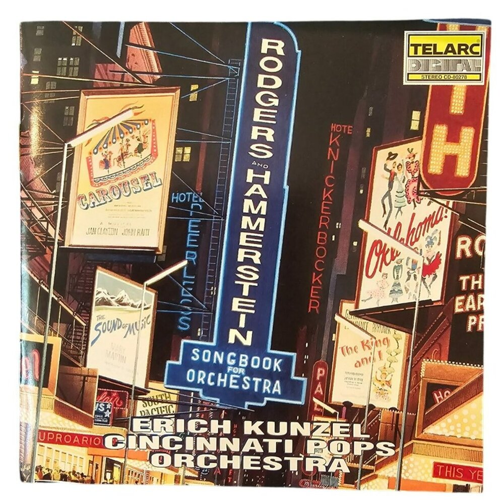 Rodgers & Hammerstein Songbook CD Kunzel & Cincinnati Pops Orchestra  37676cd